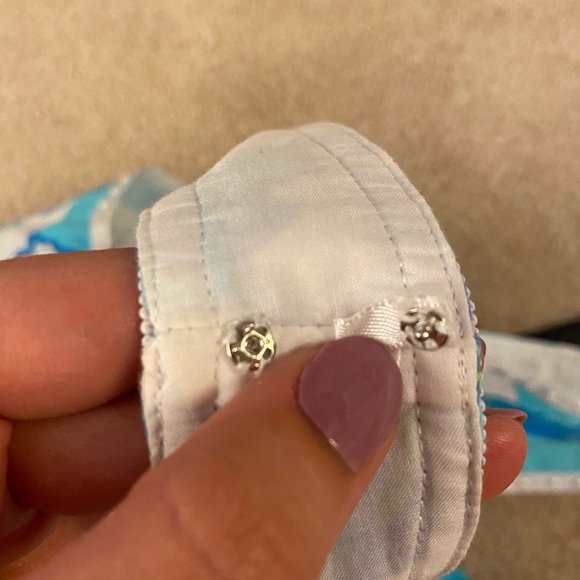 Lilly Pulitzer Shorely Blue Sandrine Dress size 6 - Picture 4 of 8